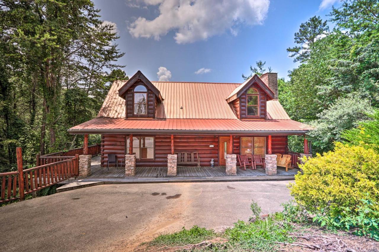 Pigeon Forge Getaway With Covered Patio And Hot Tub! ภายนอก รูปภาพ