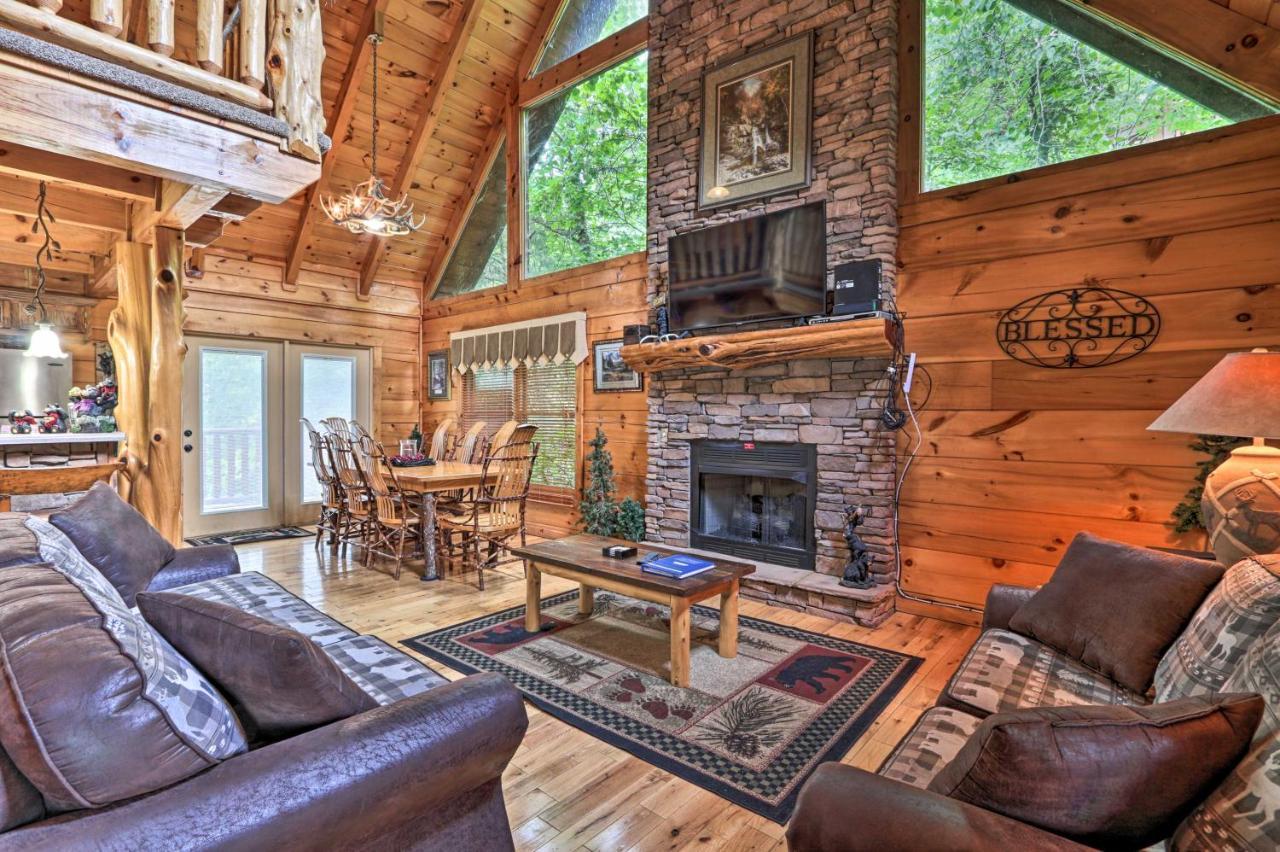 Pigeon Forge Getaway With Covered Patio And Hot Tub! ภายนอก รูปภาพ